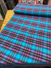 Load image into Gallery viewer, Brushed cotton tartan x 4 designs