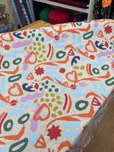 Load image into Gallery viewer, Geometric motifs alpine fleece