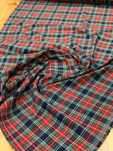 Load image into Gallery viewer, Brushed cotton tartan x 4 designs