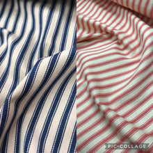Load image into Gallery viewer, Striped ticking 100% cotton