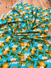 Load image into Gallery viewer, Oranges linen viscose
