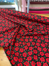 Load image into Gallery viewer, Poppies cotton poplin
