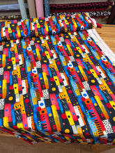 Load image into Gallery viewer, Dots and stripes viscose

