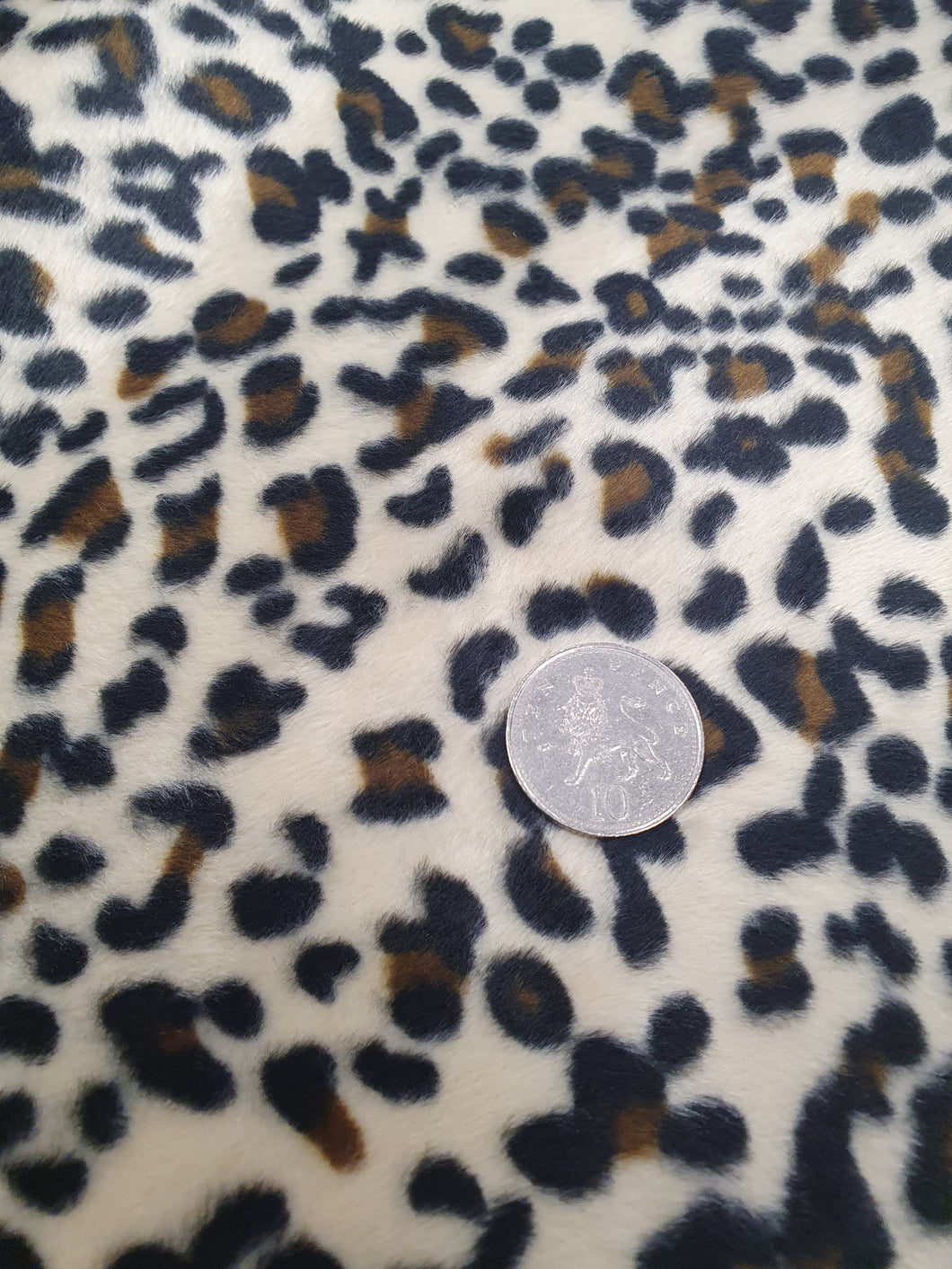 Baby leopard fleece