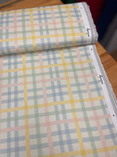Load image into Gallery viewer, Mindy linen mix pastel plaid
