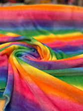 Load image into Gallery viewer, Rainbow cuddle fleece
