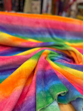 Load image into Gallery viewer, Rainbow cuddle fleece
