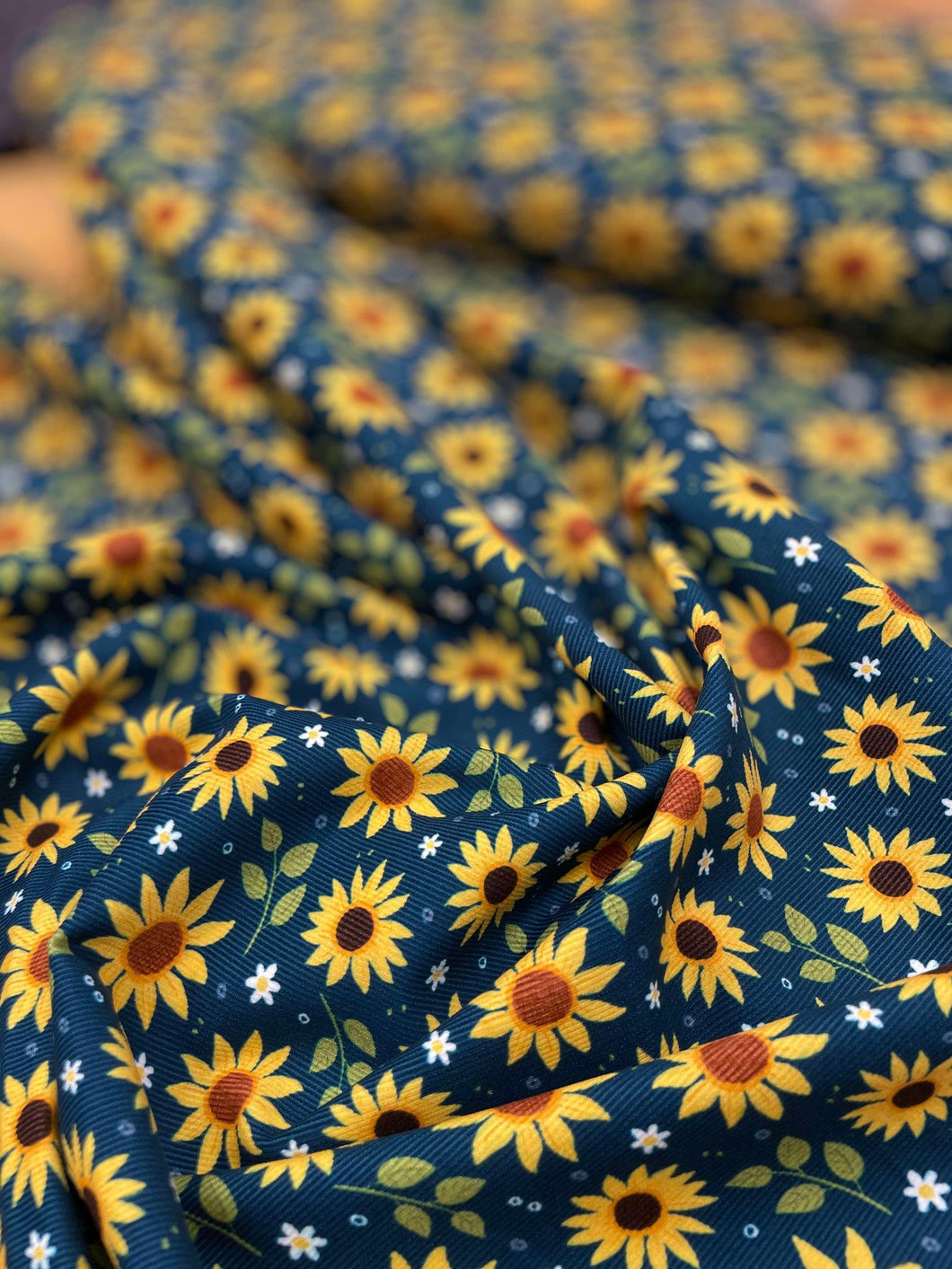 Sunflower babycord 100% cotton