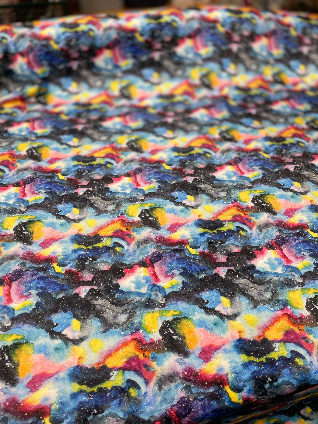 Galaxy cuddle fleece