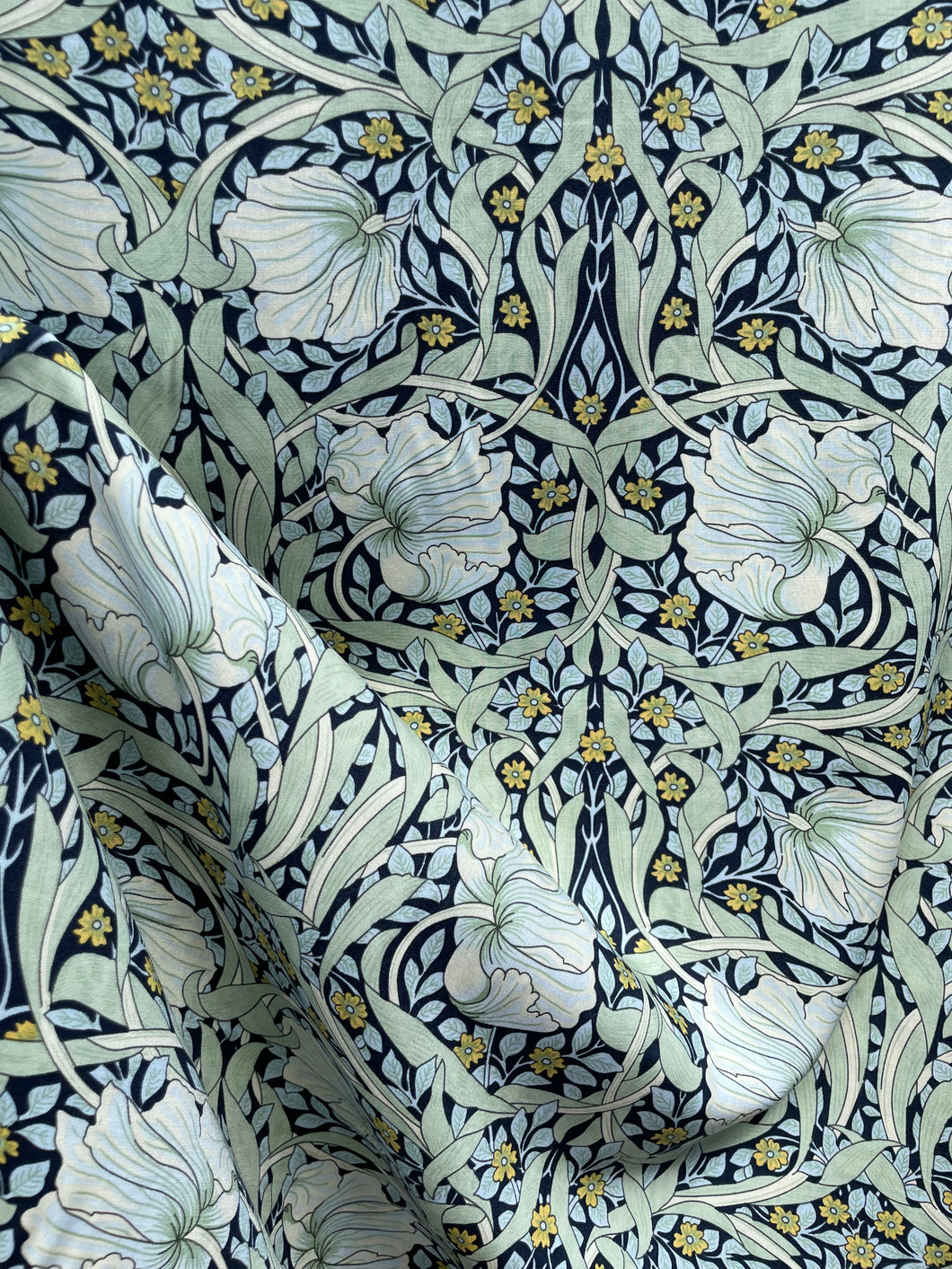 William Morris inspired viscose