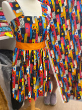 Load image into Gallery viewer, Dots and stripes viscose
