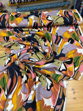 Load image into Gallery viewer, Printed leaves viscose
