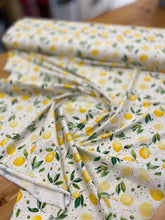 Load image into Gallery viewer, Lemons cotton jersey
