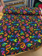 Load image into Gallery viewer, Little Johnny party streamers digital cotton jersey

