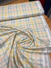 Load image into Gallery viewer, Mindy linen mix pastel plaid
