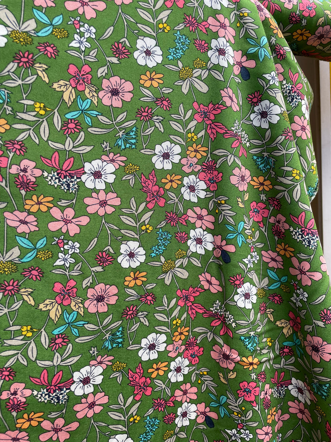 Flower garden viscose