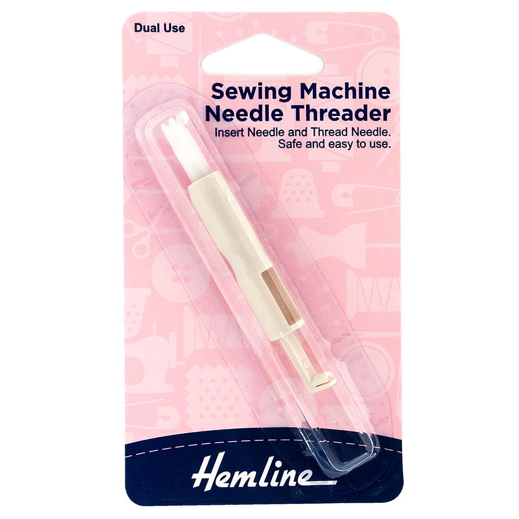 Sewing machine needle threader