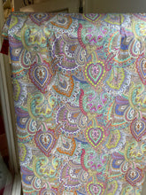 Load image into Gallery viewer, Colourful paisley viscose
