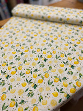 Load image into Gallery viewer, Lemons cotton jersey
