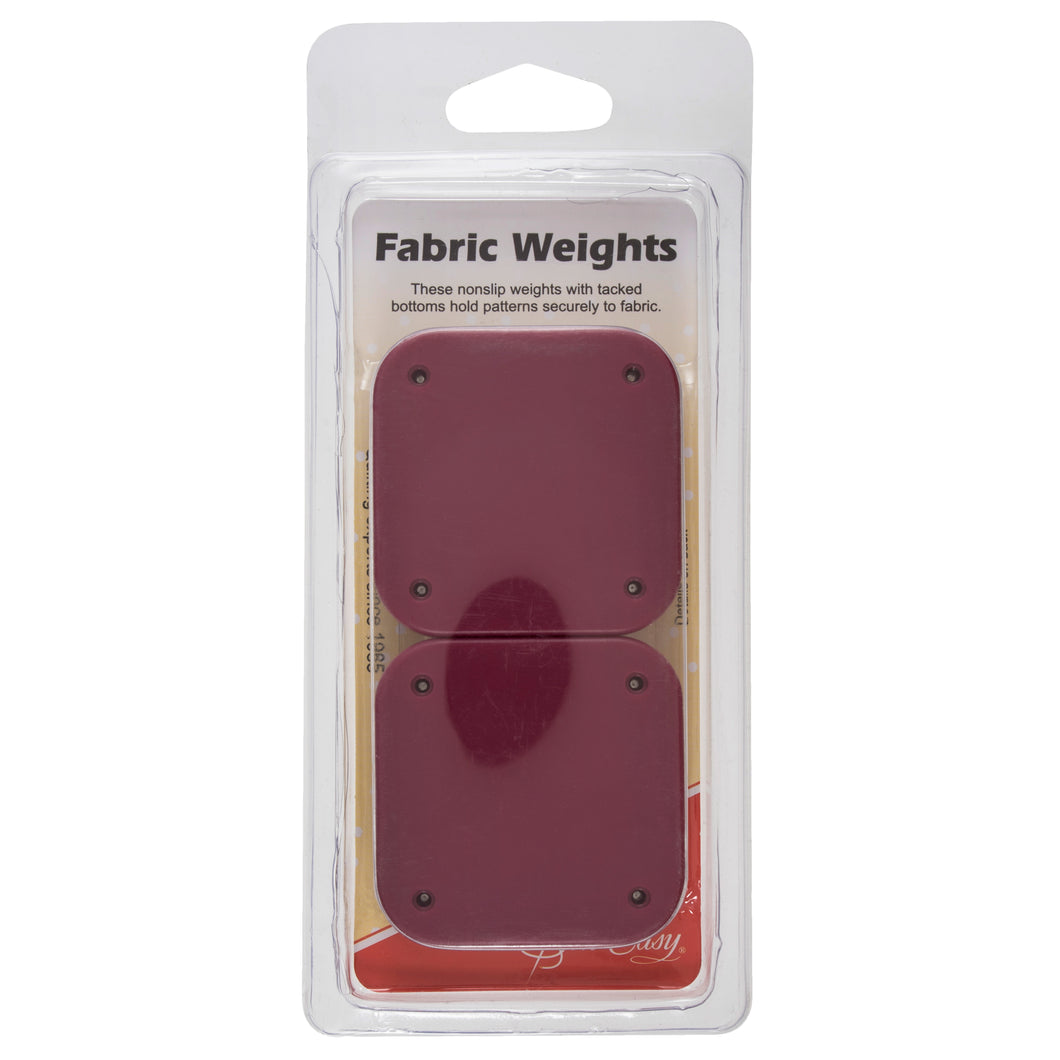 Fabric weights