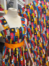 Load image into Gallery viewer, Dots and stripes viscose
