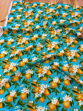 Load image into Gallery viewer, Oranges linen viscose
