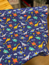 Load image into Gallery viewer, Dinosaurs cotton poplin
