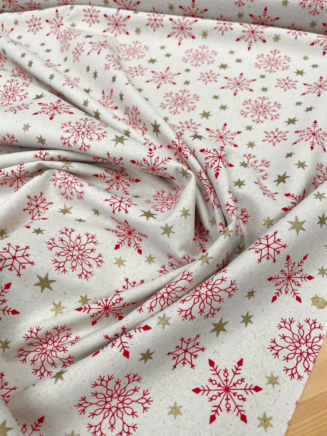 Snowflake Christmas cotton