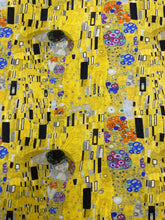 Load image into Gallery viewer, Gustav Klimt ‘The Kiss’ cotton jersey
