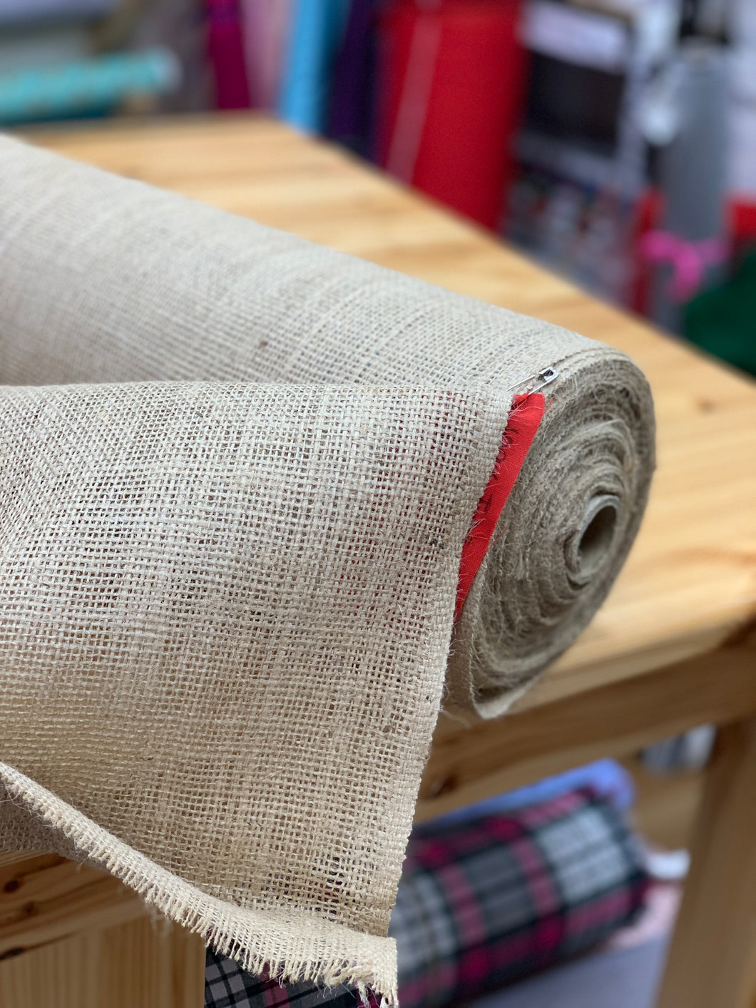 Hessian fabric