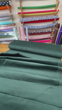 Load and play video in Gallery viewer, Bottle green 8 wale cotton corduroy
