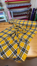 Load and play video in Gallery viewer, Brushed cotton check
