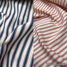 Load image into Gallery viewer, Striped ticking 100% cotton
