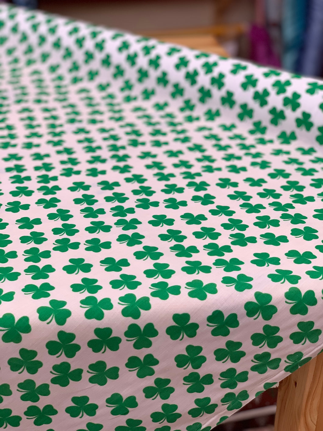 Shamrock polycotton