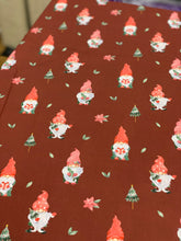 Load image into Gallery viewer, Christmas gonks cotton poplin - extra wide!
